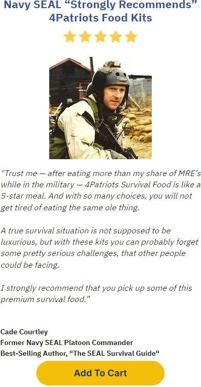 4Patriots 3 Month Food Supply Review showcasing the contents and benefits of the Food Kit