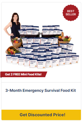 4Patriots 3-month Emergency Survival Food Supply