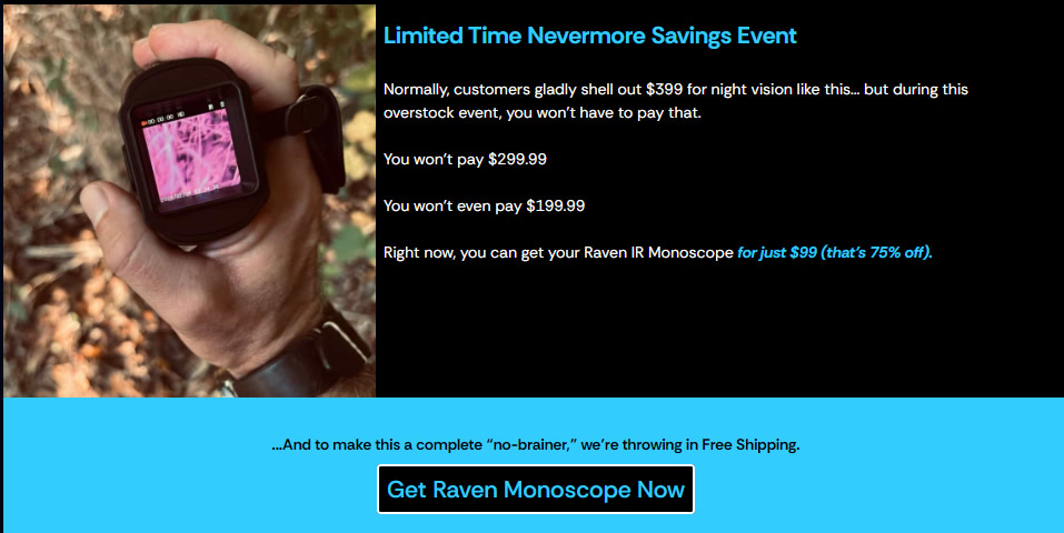 Raven IR Monoscope Reviews | MCG Tactical Night Vision Binoculars Worth It?