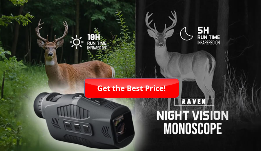 Raven IR Monoscope Reviews | MCG Tactical Night Vision Binoculars Worth It?