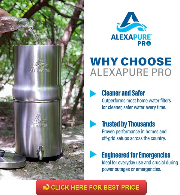 Alexapure Pro Review: Best Gravity Water Filter for Home & Emergency Use