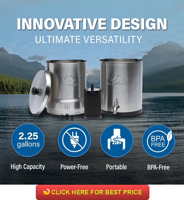 Alexapure Pro Review: Best Gravity Water Filter for Home & Emergency Use